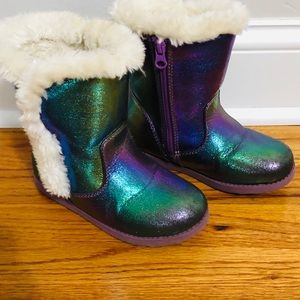 Metallic Boots